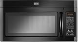 Maytag MMV6186WB 1.8 cu. ft. 1100 Watt Combination Range Hood Microwave - Black