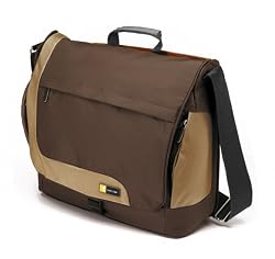 15.4" Laptop Messenger Bag-brn