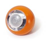 GEV 000742 LED Lichtball LLL728 120 Grad Bewegungsmelder Daemmerungsschalterbatteriebetrieb, inklusive Magnetbefestigung f&uuml;r Innenbetrieb, orange