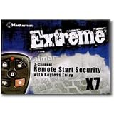 Marksman X7 Extreme 3-Channel Remote Start Security with Keyless Entry (Replacement for Marksman M7A)