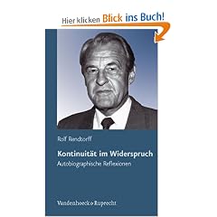 Kontinuit�t im Widerspruch. Autobiographische Reflexionen