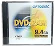 Optodisc 9.4GB 2X DVD-RAM in Jewel Case 5-Pak