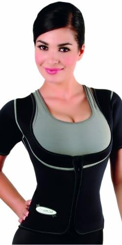 Aranza Women's Neoprene Sauna Cami Shaper with Sleeves Fajas para Sudar
