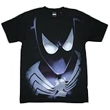 MARVEL SPIDERMAN CLOSE AND PERSONAL Black Licensed Tee