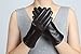MarSue Women's Full-hand Touchscreen Leather Gloves; Premium Ethiopian Sheepskin;
