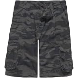BURNSIDE Ripstop Mens 23" Cargo Shorts