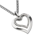 Zeeme Damen-Collier HERZ Edelstahl 45cm 500040386-45