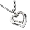 Zeeme Damen-Collier HERZ Edelstahl 45cm 500040386-45