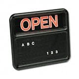 QRT81301 - Open/Closed Changeable Message Sign w/Characters