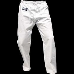 Judo / Jiu-Jitsu / Aikido Gi Piranha Gear Pants (Double Weave), White