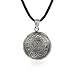 Sterling Silver Aztec Calendar Pendant