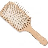 Acca Kappa Rectangular Pneumatic Beechwood Brush - Large