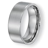 Chisel Cobalt Chromium Polished 8mm Band