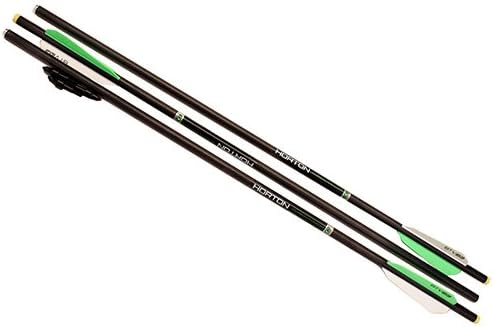 Tenpoint Horton Crossbow Innovations 20" Carbon Crossbow Arrows, 3 Pack