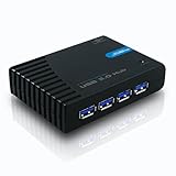Vantec 4 Port SuperSpeed USB 3.0 Hub (Black)