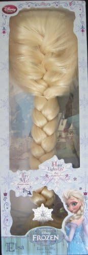 Disney Store Frozen Elsa Light Up Wig