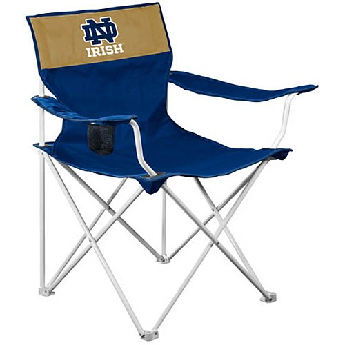 Logo Chair Notre Dame Fighting Irish Canvas Chair