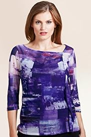 Per Una 34 Sleeve Photographic Print Top