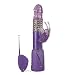 Playhouse Supreme PV0720299 Pretty Papillon, Ultra Hi-Tech Vibrator mit Fernbedienung, Silikon, Kugel-Rotation, Multi-Funktion, Weichmacher-frei, Purple, 26 cm