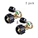 GasSaf Propane Tank Gas Gauge Leak Detector - Universal for QCC1 Type1 Propane Tank Gas Pressure Meter(2-Pack)