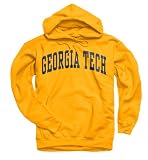 Georgia Tech Yellow Jackets Gold Arch Hooded Sweatshirt