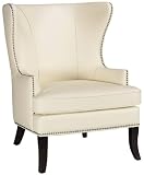 Grant Wing Back Chair, 41.5″H, IVORY Reviews
