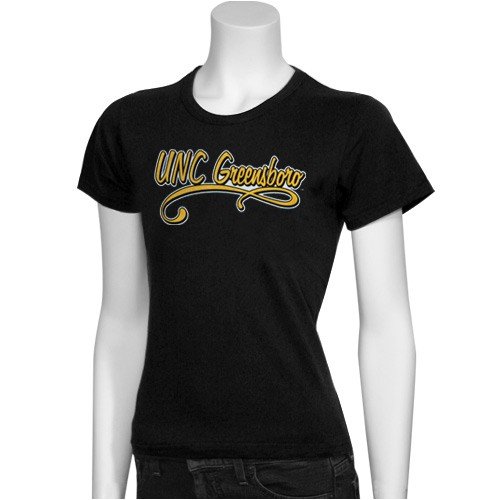 Buy Champion UNC Greensboro Spartans Navy Ladies Campus T-shirt by Champion