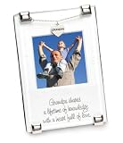 Mud Pie Baby Quotables Clip Frame with Charm, Grandpa