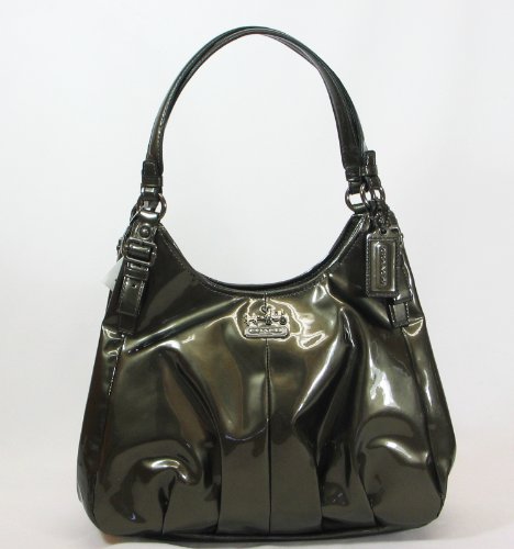 Coach Madison Patent Leather 18760 Pewter