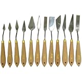ARTIST PALETTE KNIFE SET -12 piece TOOLS - Supplies NEW!
