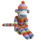 Midwest-CBK "Bailey" Medium Purple Striped Monkey - as seen in Parenting Magazine!