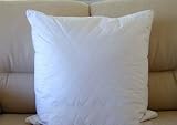 MARRIKAS Quilted Feather/Down EURO 26x26 Pillow Form 3 Pounds