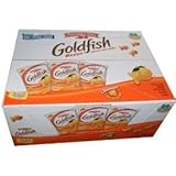 Pepperidge Farm GOLDFISH Baked Cheese Crackers - 24 Snack Packs of 1.5 oz