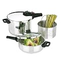 Fagor Splendid 8 & 4-qt. Pressure Cooker Set