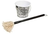 Steven Raichlen Best of Barbecue Barbecue Sauce Mop and Bucket Set