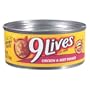 9 Lives Ground Chicken and Beef Canned Cat Food