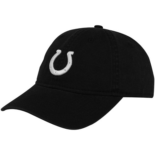 Reebok Indianapolis Colts Ladies Black Basic Slouch Adjustable Hat