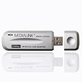 Medialink - Wireless G USB Adapter - 802.11g - 54Mbps - 2.4ghz - Windows 2000 / XP / Vista 32-Bit / Vista 64-Bit / Windows 7 Compatible