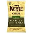 Kettle Organic Potato Chips, Sea Salt & Black Pepper, 5-Ounce Bags (Pack of 15) Kettle Organic Potato Chips, Sea Salt & Black Pepper, 5-Ounce Bags (Pack of 15)
