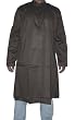 Indian Boho Cotton Casual Wear Long Kurta Shirt with Standing Collar Neckline Size XL