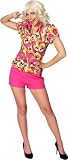 Karneval Anzug Happy Gr. 38 Flower Power Bluse Hot Pants