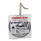 Simmer Ring Burner Heat Diffuser for Gas or Electric Stove, 8.25 Inches