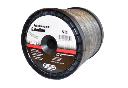 Oregon 22-555 Gatorline 5-Pound Spool of Heavy-Duty Professional Magnum, .155-Inch-by-533-Foot Round String Trimmer Line