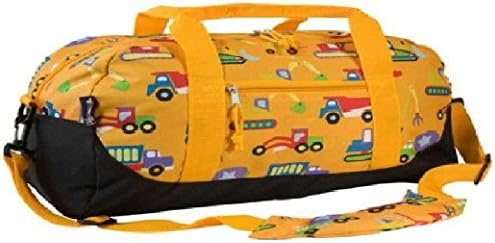Kids Wildkin Design Under Construction Kids' Travel Duffel Bag