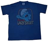 TS471 Smurfs This is My Lazy Shirt Junk Food T-Shirt