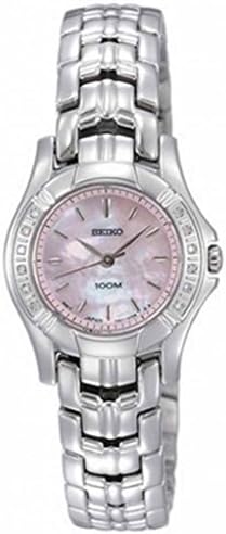 Seiko Women's SXGN49 Diamond Silver-Tone Watch