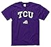 TCU Horned Frogs Adult Arch and Logo T-Shirt - Purple
