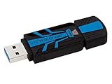 Kingston DataTraveler R3.0 G2 - chiavetta USB 3.0 impermeabile e a prova d'urto 32 GB, Blu/Nero