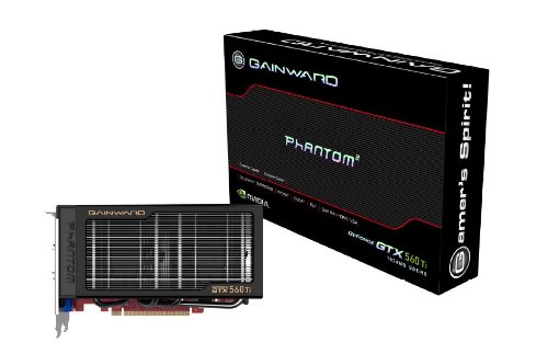 Gainward Nvidia GeForce GTX560 Phantom Grafikkarte (PCI-e, 1GB GDDR5 Speicher, Dual-DVI, H Preisvergleich