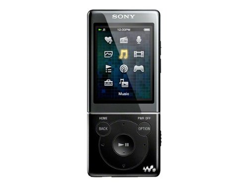 Sony NWZ-E473BLK 4 GB Walkman A/V Player, Black